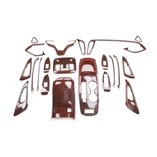 For Chevrolet Malibu XL Wood Grain  Decoration Accessories Car Interior Stickers