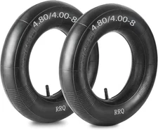 (2 Pack) RRQ 4.80/4.00-8 Tire Inner Tube with TR-13 Straight 