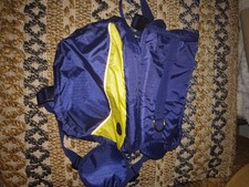 Dog Quick Release Dog Backpack Blue Hiking Day Pack/Saddle Pet Size L