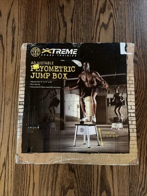 NEU! Gold' Gym Plyometrische Sprungbox verstellbar Training Fitness Übung Step Up - Bild 1 von 4
