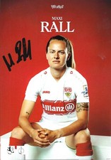 MAXI RALL-VFB STUTTGART-FRAUEN-AUTOGRAMMKARTE-NEU