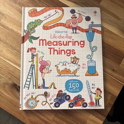 LIFT-THE-FLAP MEASURING THINGS By Rosie Hore **BRAND NEW**