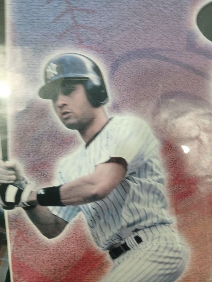 Vintage 2000 Y2K Derek Jeter Poster Starline New York Yankees