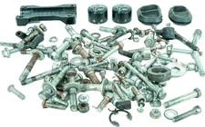 08 Harley Dyna Street Bob FXDBI OEM Hardware Bolts Nuts & Brackets 1341