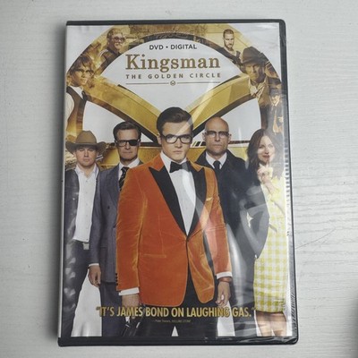 Kingsman The Golden Circle DVD Digital Taron Egerton Channing Tatum New Sealed