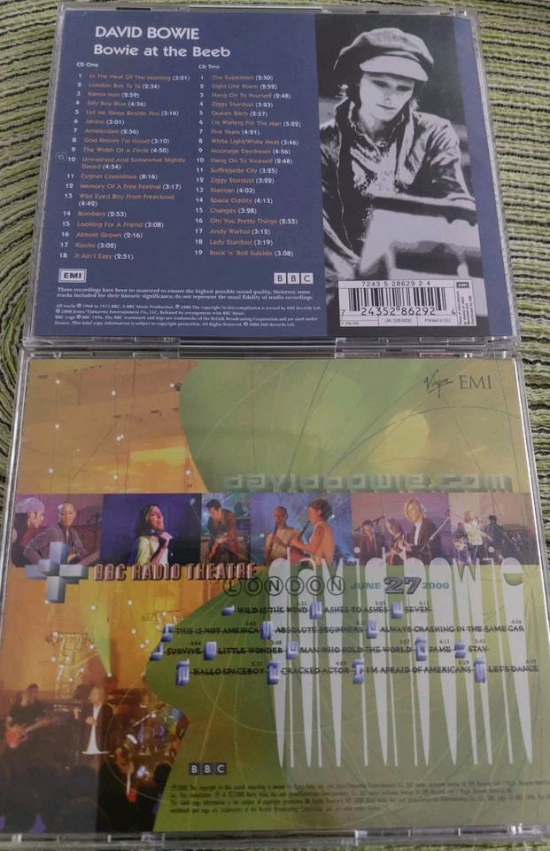 David Bowie☆Bowie at the Beeb☆The Best of the BBC Radio Sessions 1968-72☆3CDs☆ - Bild 3 von 4