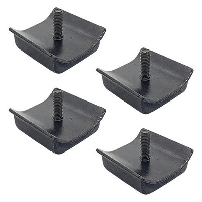 OEM 8972543870 Leaf Spring Buffer Suspension Bump Pad Pre-threaded Bolt Design