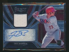 2020 SELECT ROOKIE /209 JERSEY AUTO TRES BARRERA NATIONALS