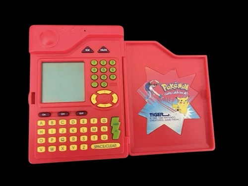 Vintage 1998 Pokedex Pokémon Nintendo Tiger Electronics Handheld Toy