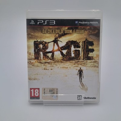 RAGE PlayStation 3 PS3 Bethesda PAL EU Multilingual Italian Complete ITA   