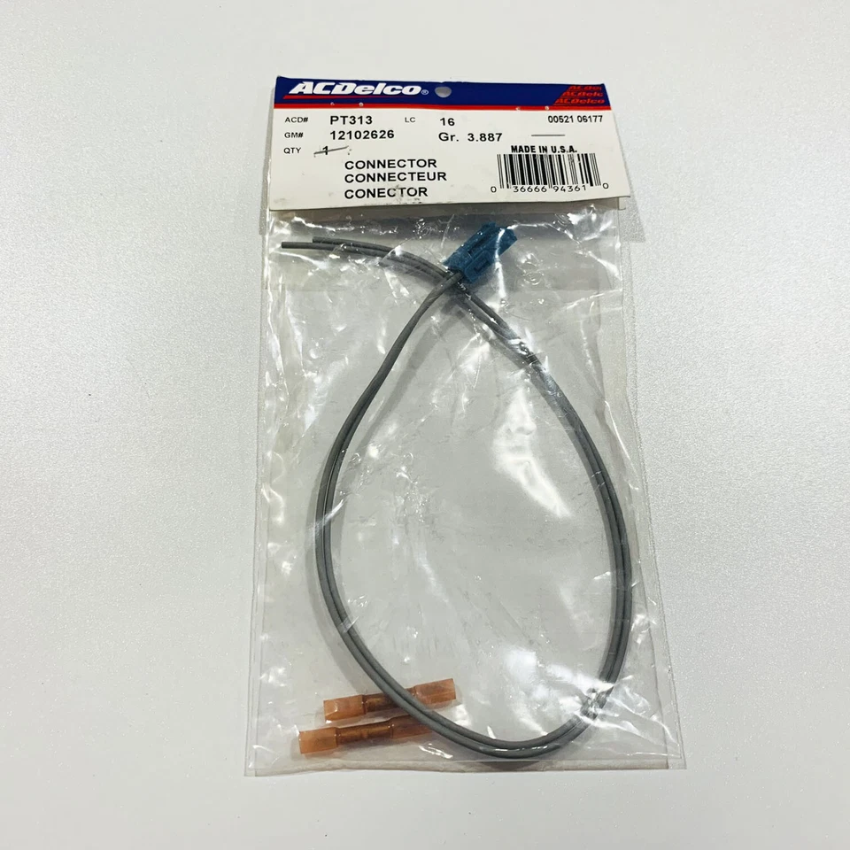 Conector interruptor ventilador refrigeración ACDELCO para Buick Cadillac Chevy GMC Hummer Pontiac Foto 4 de 4