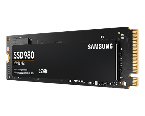 Samsung 980 250GB M.2 Internal Gaming SSD, Up to 3,500 MB/s, V-NAND technology - Picture 2 of 3