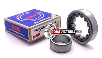 ぬえ NSK MADE IN JAPAN NU 206 EW Cylindrical Roller Bearings 30x62x16mm