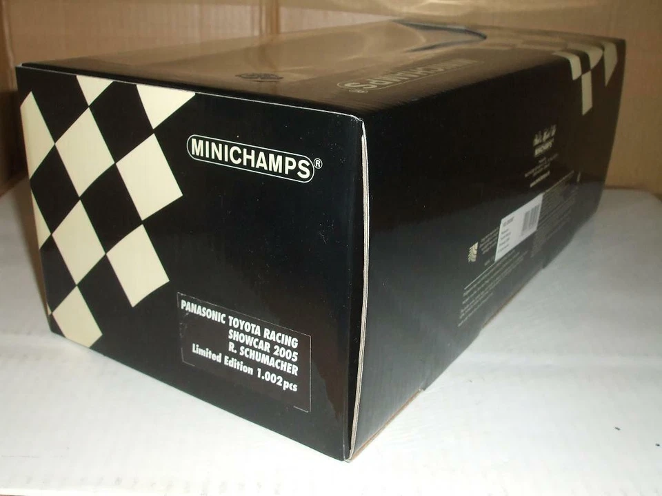 Toyota Racing Showcar 2005 Ralf Schumacher 1:18 Minichamps 1002pcs Limited - Image 3 of 4