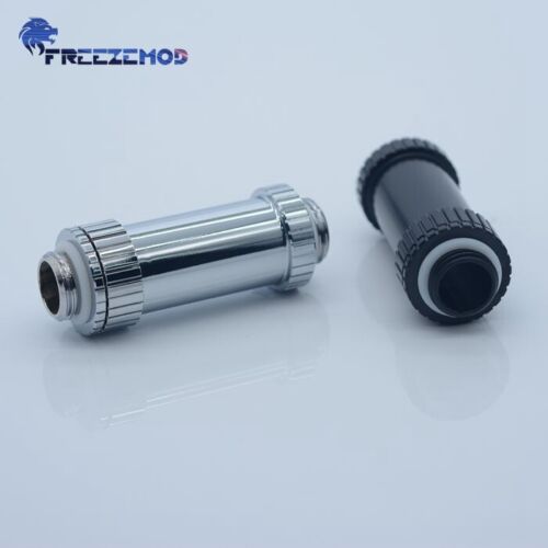 Freezemod G1/4" Adjustable Aqua Link Pipe SLI 41-69mm Extender Fitting Adapter - Picture 3 of 7
