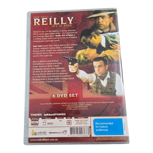 Reilly - Ace Of Spies - The Complete Series (DVD) Region 4 Umbrella Sam Neill - Bild 3 von 3