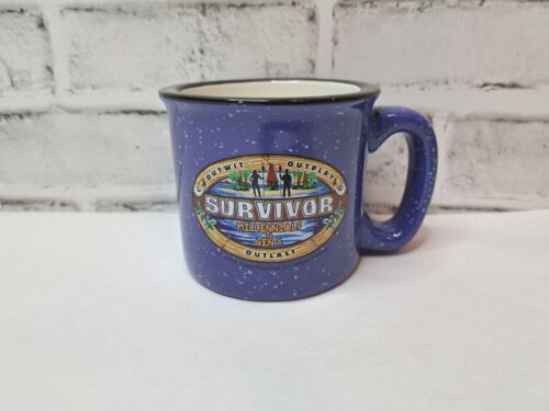 Survivor Season 33 2016 Millenials Vs Gen X Coffee Mug Cup TV Show Official VGUC - Afbeelding 1 van 10