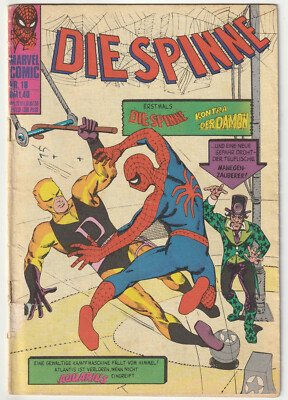   DIE SPINNE #18, Williams Verlag/Marvel Comics 1974 COMICHEFT Z3