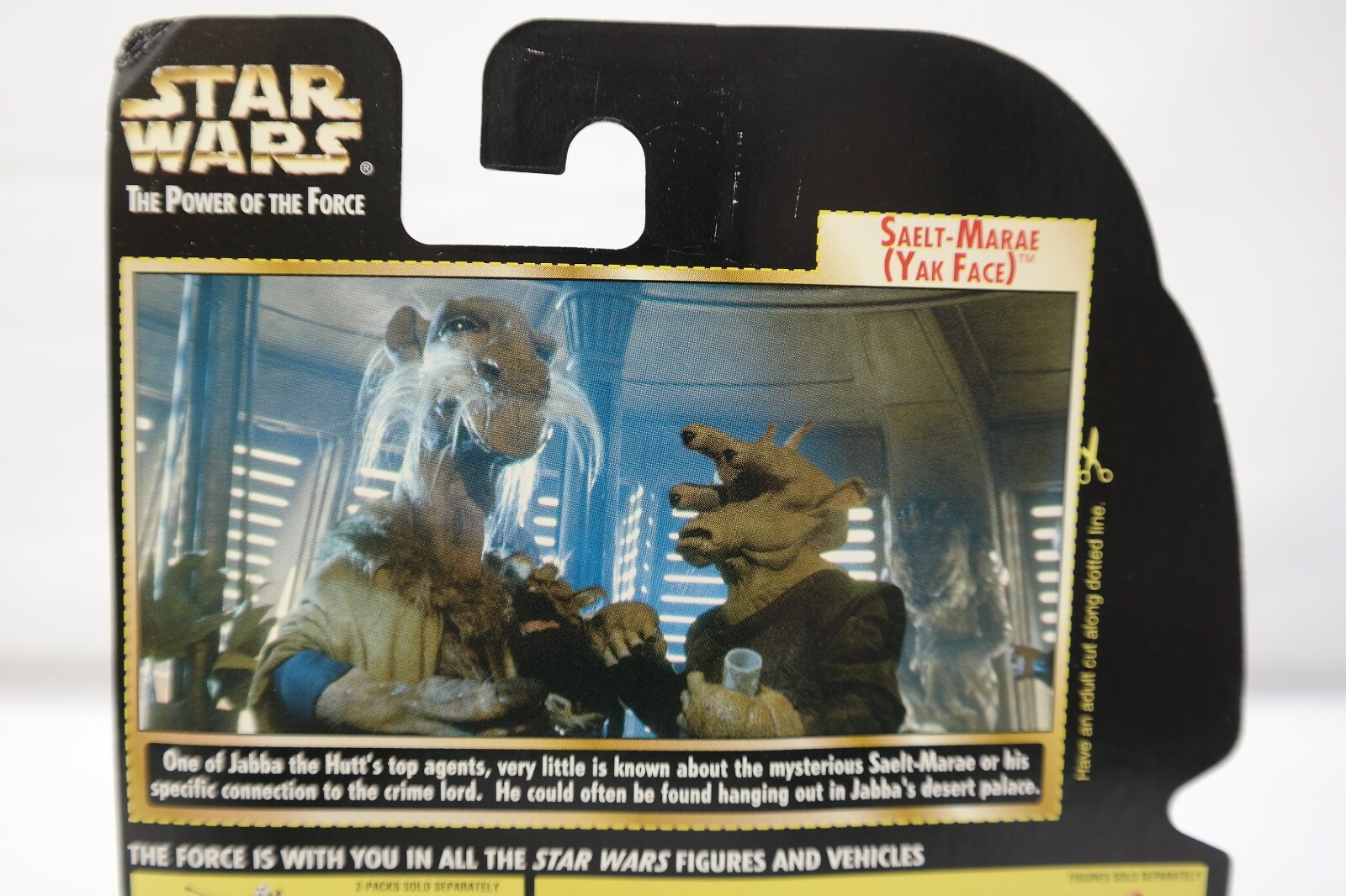 Saelt-Marae Yak Face Freeze Frame Star Wars Power of the Force Hasbro 1997 TY