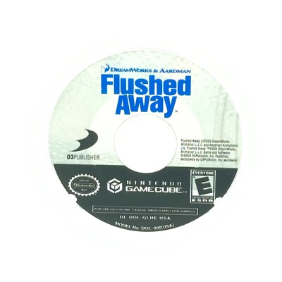 Flushed Away (2006)  Nintendo GameCube  Disc Only  Tested