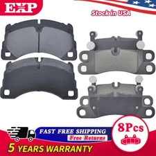 Front and Rear Semi-Metallic Brake Pads for Porsche Cayenne Volkswagen Touareg