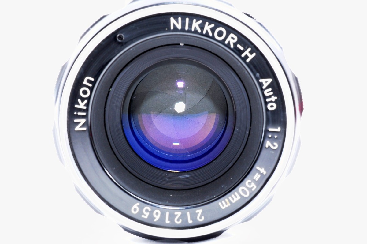 フィルムカメラ NIKON NIKOMAT N + NIKKOR Auto 1:2 f=50mm Nikon FT Nikomat 1:2 50mm (Special Nikomat version) – Hard
