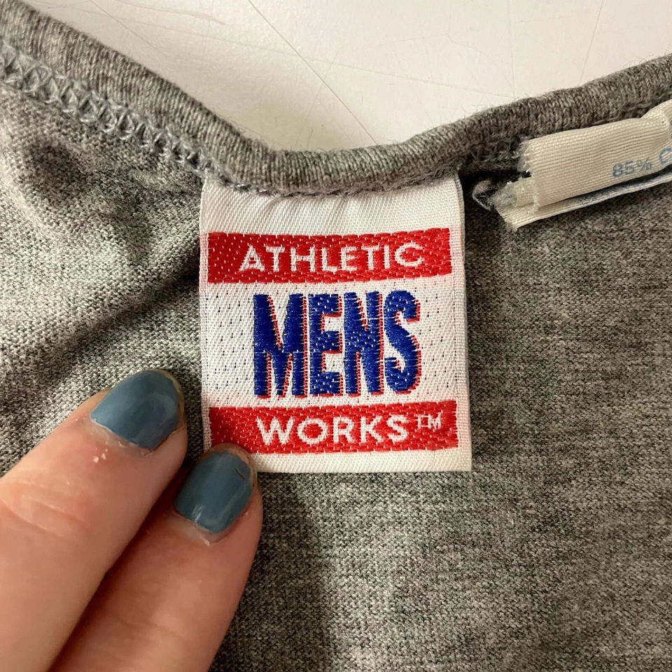 Camiseta sin mangas atlética de colección de los 80 de brezo entrenamiento POTENCIA LEVANTAMIENTO DE PESAS camisa muscular XL Foto 4 de 4