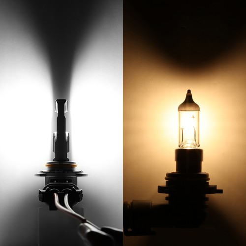 AUXBEAM 9005 LED Headlight Bulbs High Beam White Super Bright 100W 25000LM 6500K - Foto 9 di 13