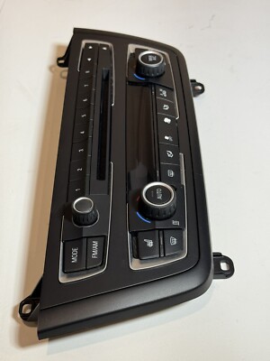 Oem 2012 - 2018 Bmw F30 F31 F34 F80 A/C Climate Radio Cd Player Control ...