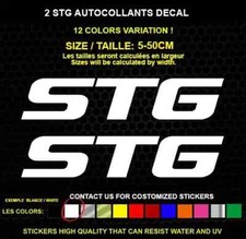 2PCS Sticker Genuine Decal Sticker WATERPROOF STICKERS