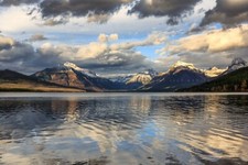 Lake McDonald Photography Print: Montana Glacier National Park Landscape Photo