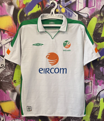 Maillot Irlande 2004-2005 Umbro - Domicile Football Vintage Taille L Homme