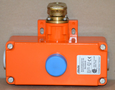 Steute ZS 75 S 2Ö/2S VD Sicherheits-Seilzugschalter 75.4.30.5.03 NEU OVP