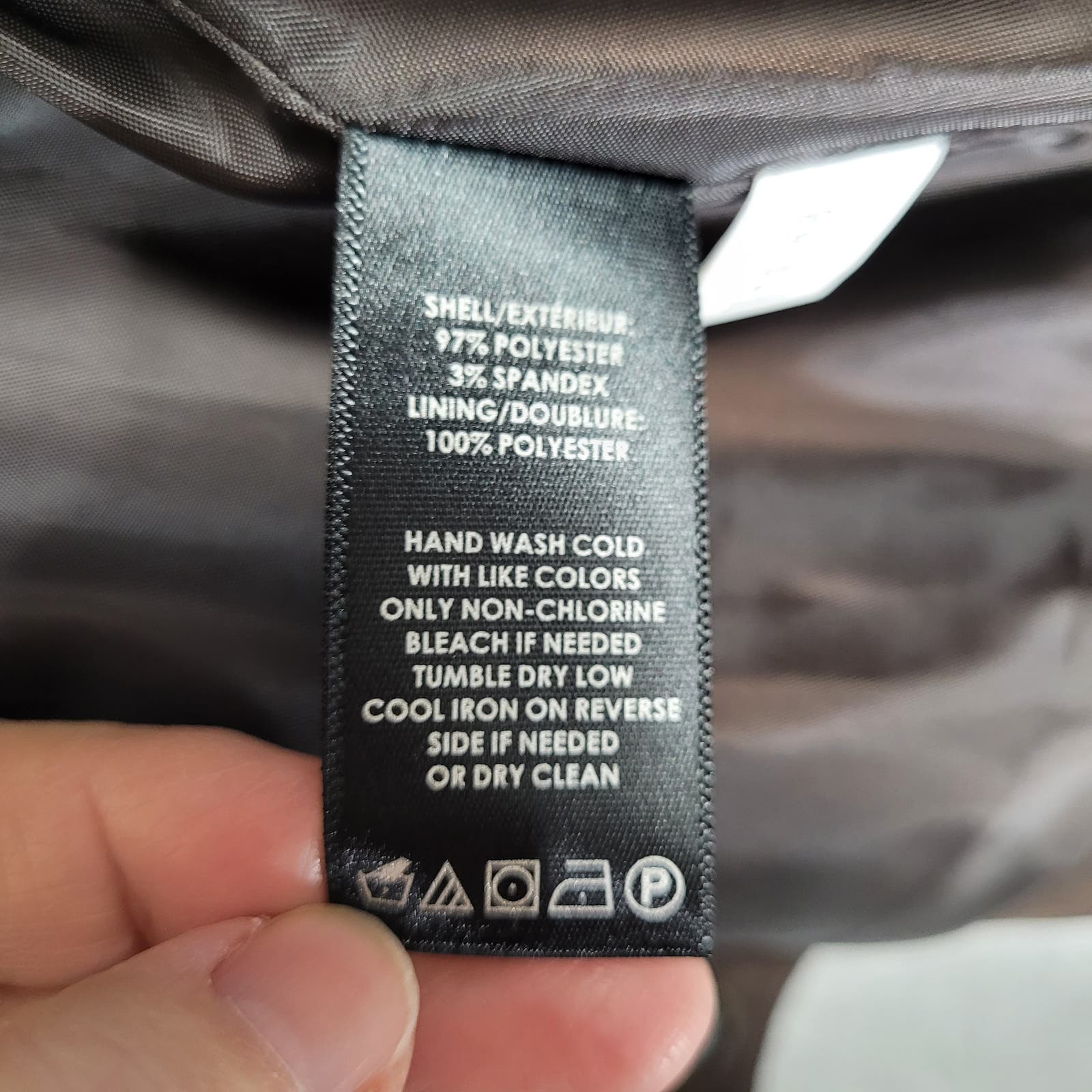 Multiples Jacket Womens 3X Brown Eyelets Grommets… - image 5