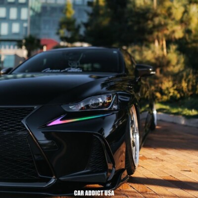 RGB LED DRL for 2017-2020 Lexus IS 200T 300 350 w/ Dynamic Turn Signal LH+RH Kit