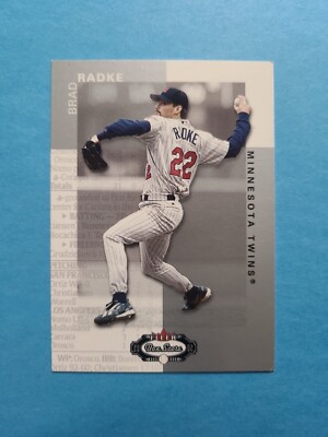 BRAD RADKE 2002 FLEER BOX SCORE BASEBALL CARD # 43 G3533