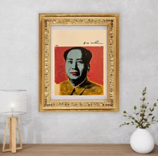 Andy Warhol, Original  Hand-signed Print + COA & Appraisal of $3,500.*