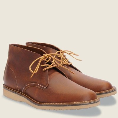New Red Wing Weekender Chukka Boot Men's Copper Rough & Tough 11 M (D) 889475188099 | eBay