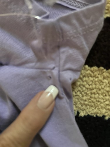 Polo Ralph Lauren Bebé Niña Púrpura Camiseta con Polo Pony Talla 6M Nuevo con Etiquetas - Imagen 6 de 6