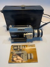  For Part / Repair Cannon Auto Zoom 814 Super 8 W/ Case 8 mm Movie Camera JAPAN