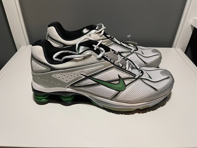 Nike Shox Ride III Men's Running Shoes White/Green/Silver