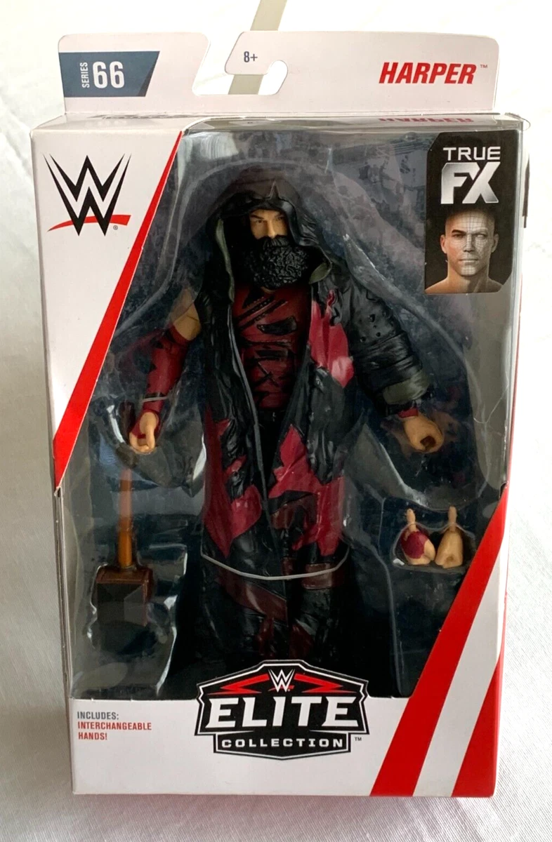 WWE Elite Series 66 Harper Wrestling Action Figure Damaged Box