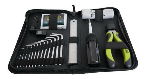 Ernie Ball 4114 Musician's Guitar Bass Tool Kit - Allen keys, Wipes, Wrench - Picture 3 of 3