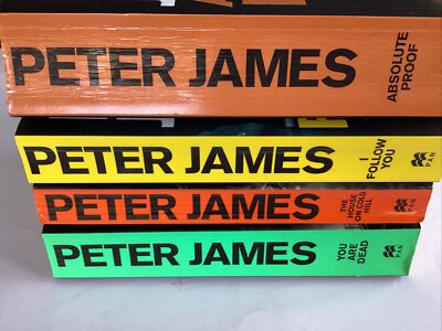 X4 Peter James Pan, I Follow You, Absolute Proof, You Are Dead, House Cold BB114