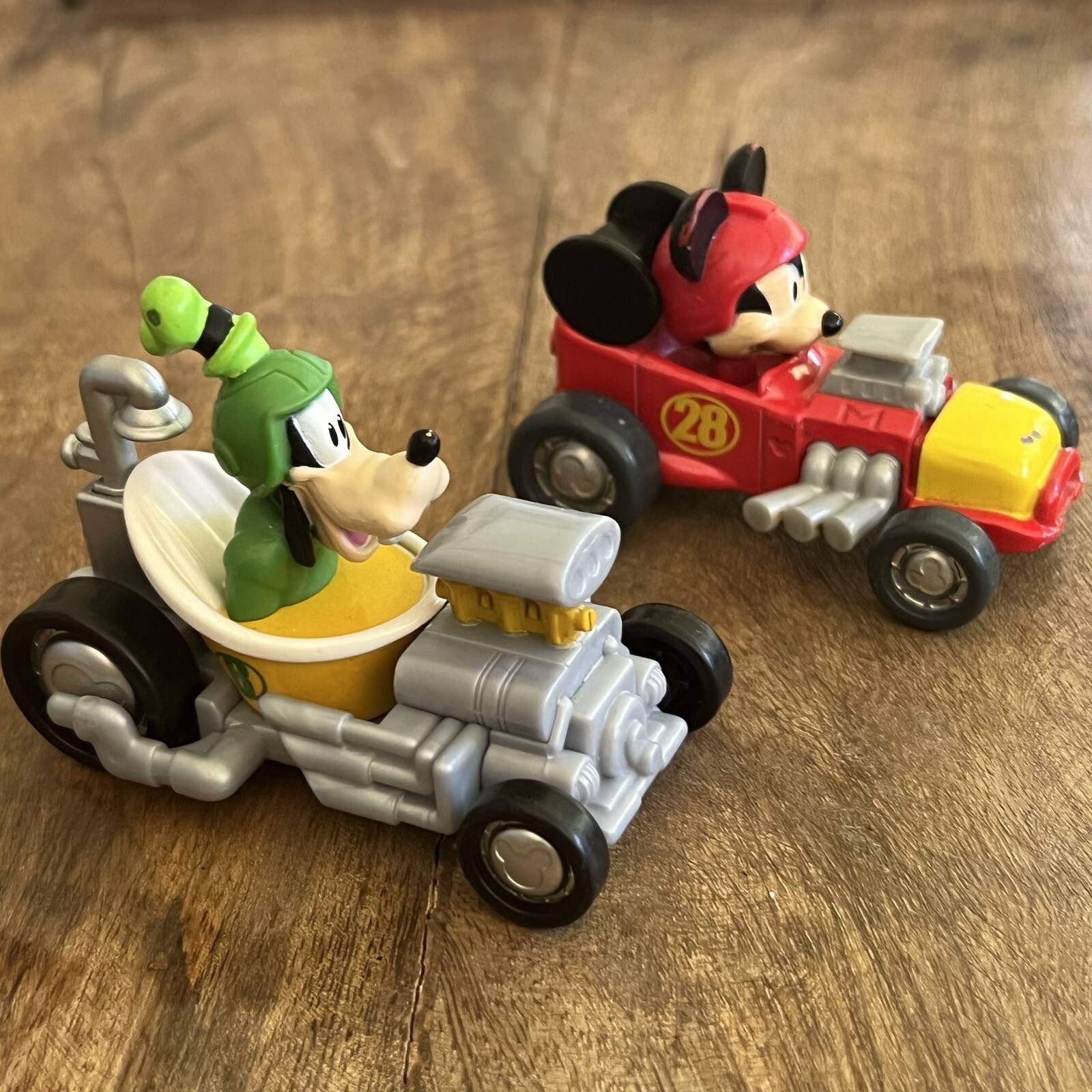 2 Disney Junior Mickey’s Race Car Roadster Racers Die Cast Mickey Mouse ...