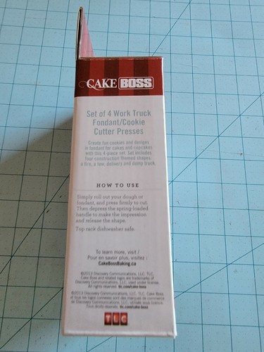 Cake Boss Brand: Set Of Star Cutters, Pin Guides, Princess & Truck Cutters - New - Picture 6 of 11