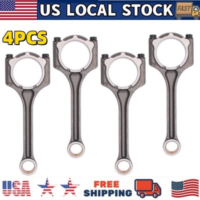 4PCS 23510-2E101 Connecting Rods For 12-16 HYUNDAI ELANTRA 14-15 KIA FORTE 1.8L