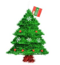 Christmas 3 D Decorated Christmas Tree Door Wall Mantel Hanging Deco FREE SHIP