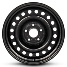 New Wheel For 2016-2025 Honda Civic 16 Inch Black Steel Rim