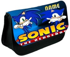 Sonic the Hedgehog personalised pencil case FM